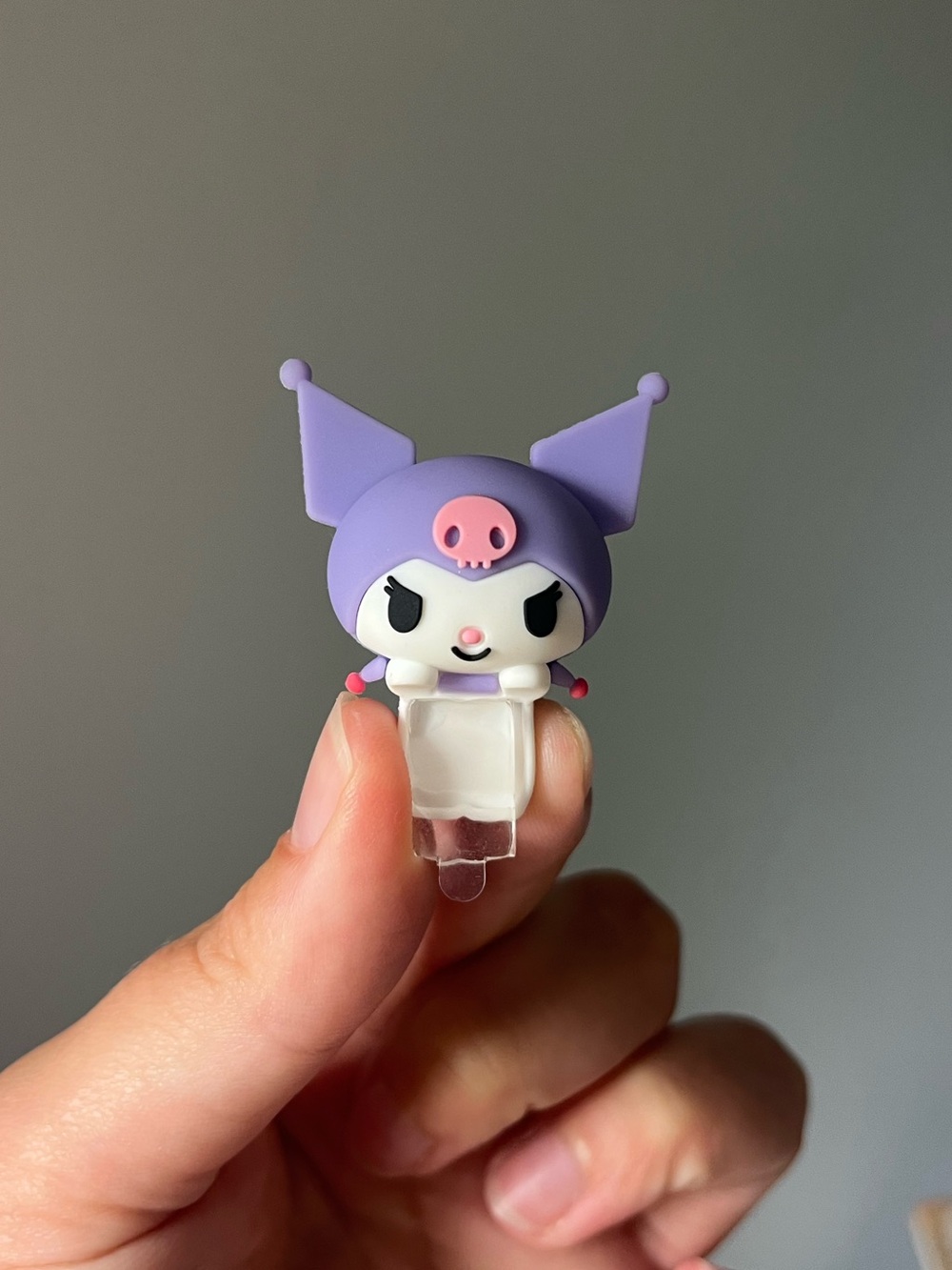 SANRIO Hello Kitty Peeker Blind Box Phone Charm - Kuromi